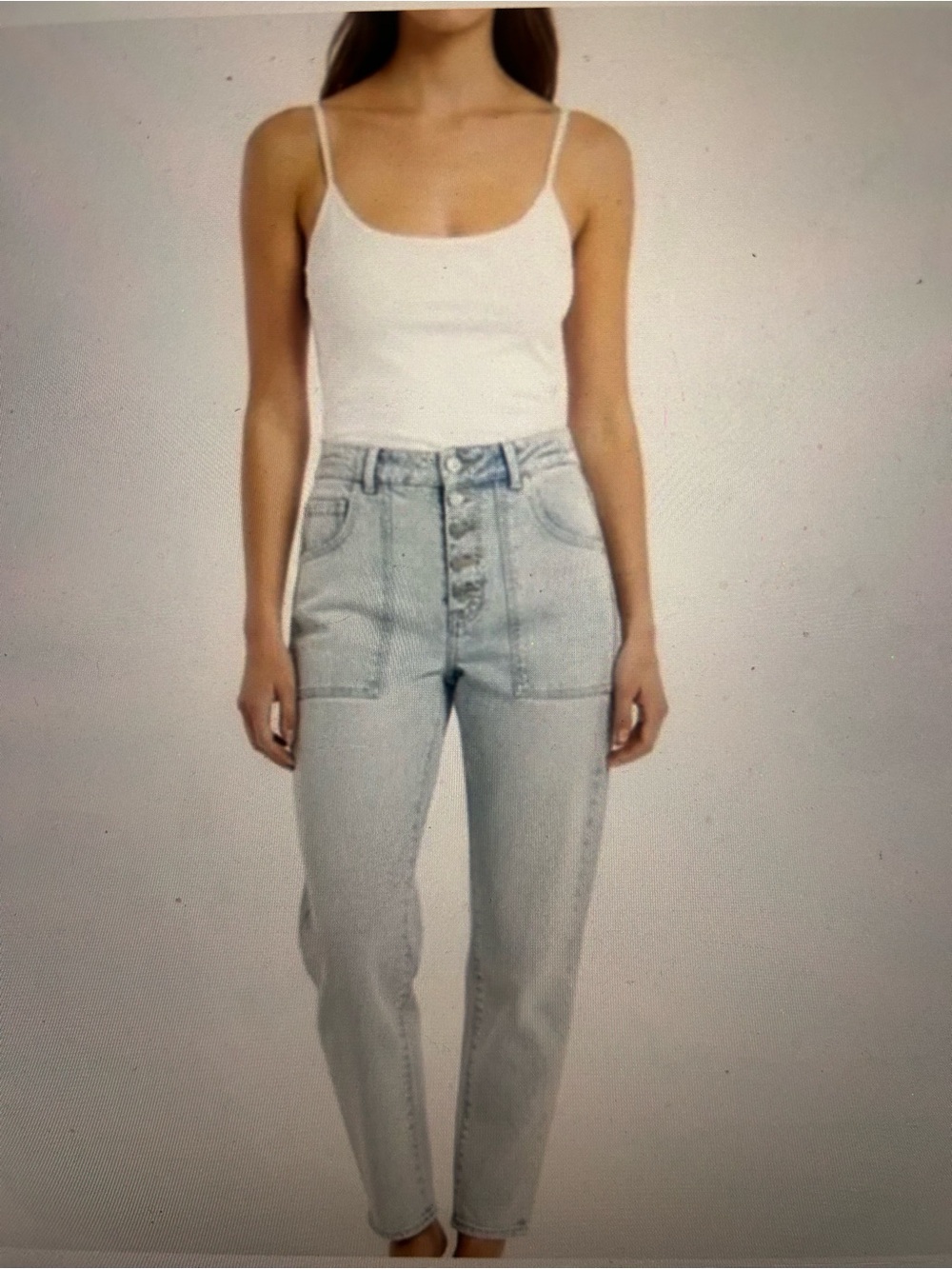 Veronica Beard High Rise Arya Straight Leg Jeans